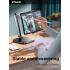 RTAKO 911 Original Height Adjustable Phone and Tablet Stand Carbon steel four-axis stabilization 720° omnidirectional adjust Compatible with iPhone and Android phones